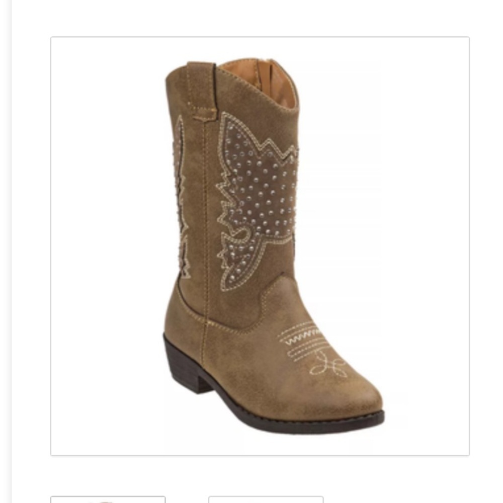 Kenzie Girl Embellished Western Style Boots